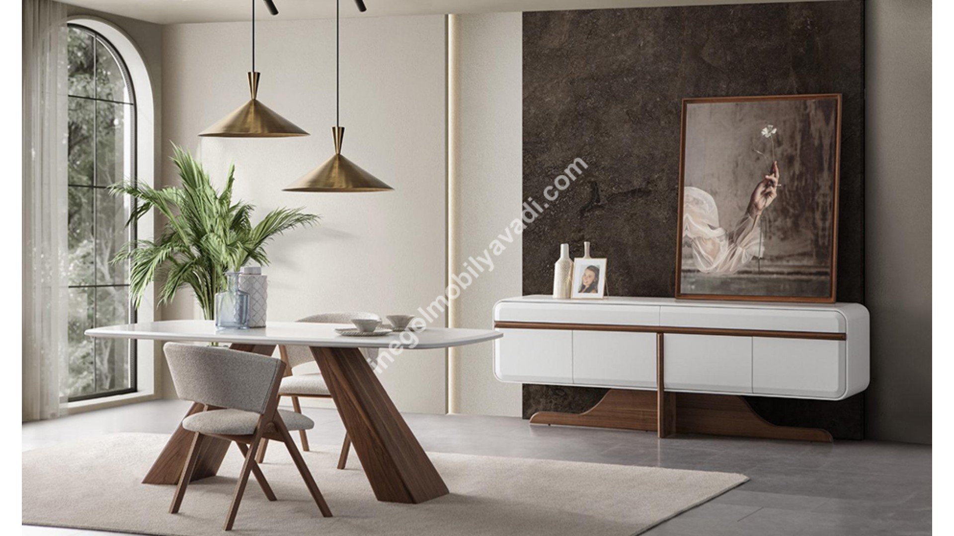 Lotus Yemek Odası Takımı Lotus Yemek Odası Takımı